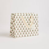 Hand Block Printed Gift Bag - Blush Collection - Variety of Styles (Medium)