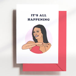 'It's All Happening' Scheana Vanderpump Rules Card