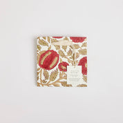 Hand Block Printed Gift Bags - Scarlet (Variety of Styles) - Small
