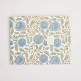 Hand Block Printed Gift Bag - Blue Stone Collection - Variety of Styles (Large)