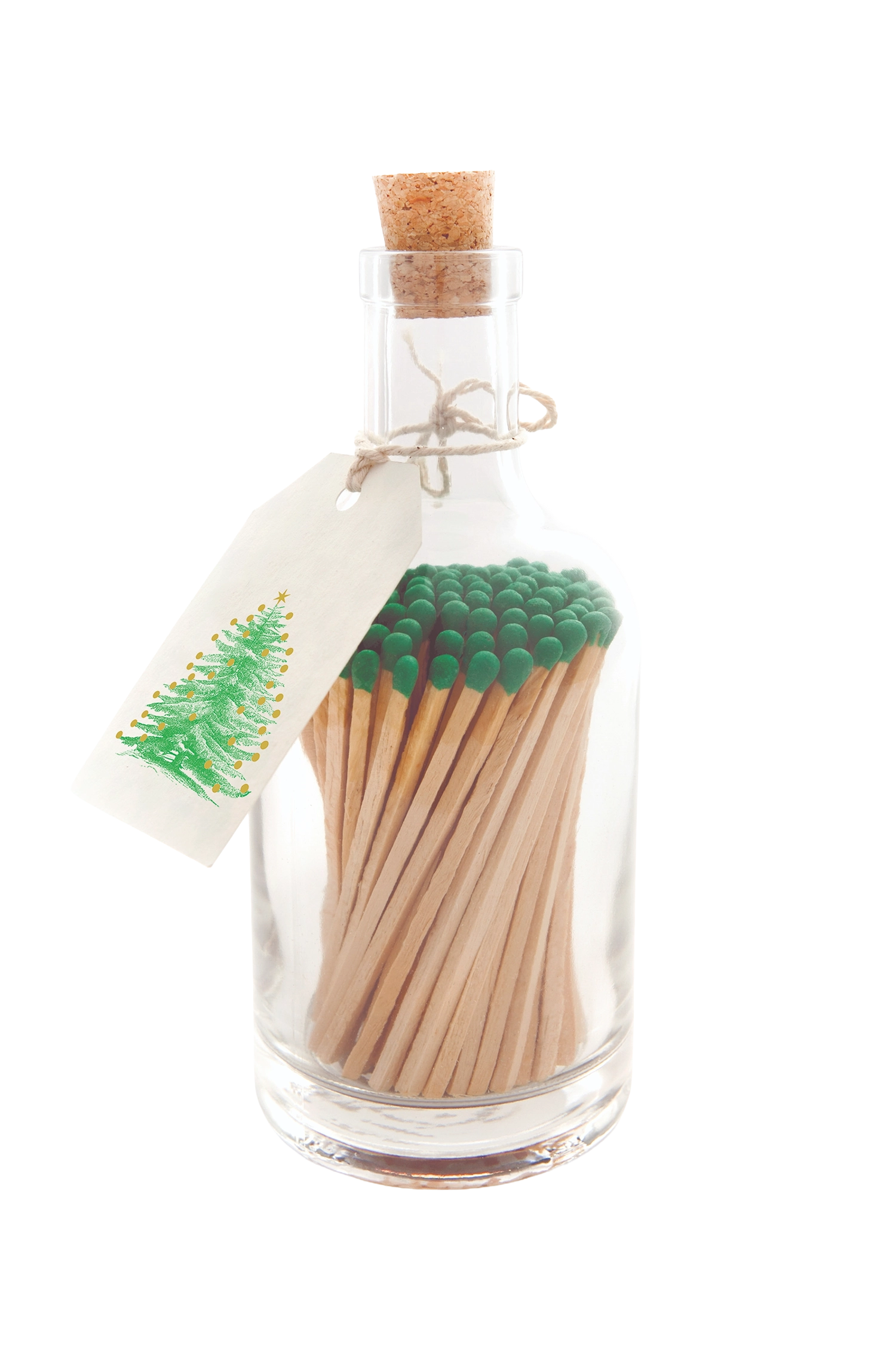 Christmas Tree Bottle Matches