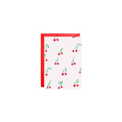 Cherry / Cherries on Top - Petite Card