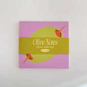 Olive Notes - Sticky Note Pad