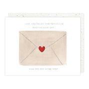 'Love You Today And Tomorrow..." Love Seed Card