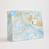 Hand Block Printed Gift Bag - Pastel Collection - Variety of Styles (Large)