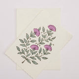 Boxed Artisan Notecard Set (in Malika Lilac)