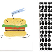 'Happy Father's Day' Burger Card
