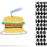 'Happy Father's Day' Burger Card