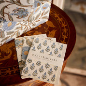 Hand Block Printed Greeting Card (in Buti Blue Stone)