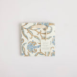 Hand Block Printed Gift Bag - Blue Stone Collection - Variety of Styles (Small)