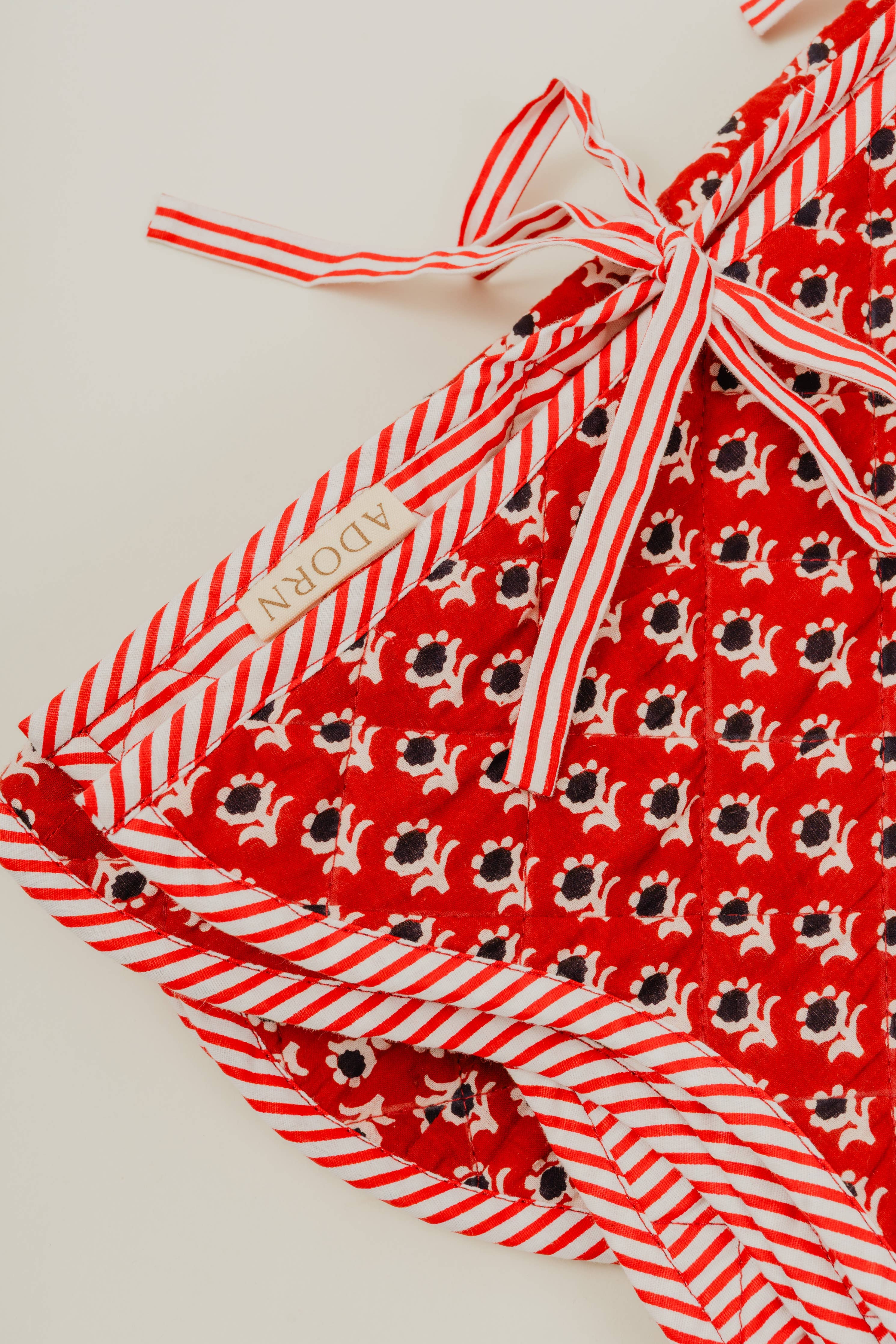 Vintage Noel Tree Skirt - Handmade