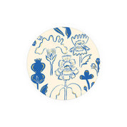 Blue Flowers Coaster