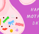 'Love You To Bits! Happy Mother's Day' Crocs Card