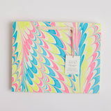 Hand Block Printed Gift Bag - Neon Collection - Variety of Styles (Medium)