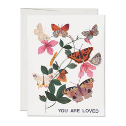 'You Are Loved' Butterfly Card