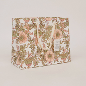 Hand Block Printed Gift Bags - Terracotta Collection - (Medium)