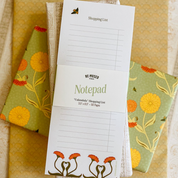 Calendula Shopping List Notepad
