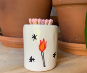 Doodle Flame Match Holder