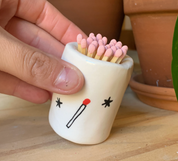 Doodle Flame Match Holder