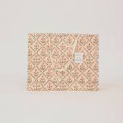 Hand Block Printed Gift Bag - Terracotta Collection - (Large)