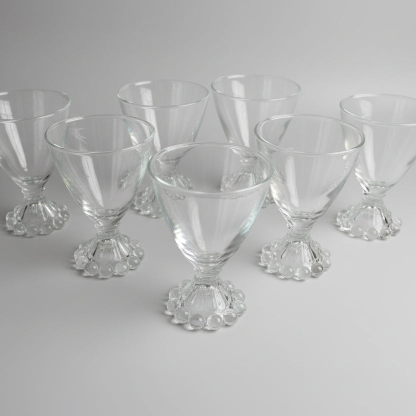 Vintage Boopie Beaded Edge Pattern Glass