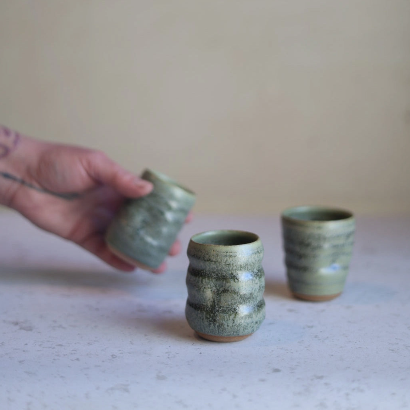 Handmade Artist-Choice 'Little Sipper' Ceramic Tumbler