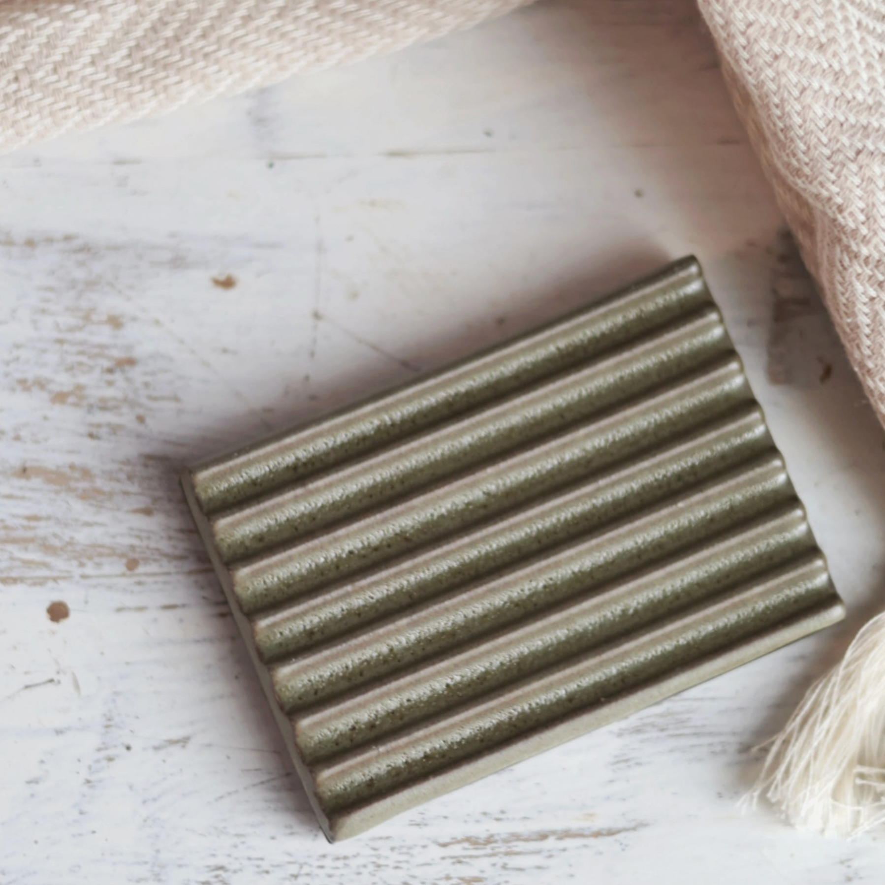 Handmade Ceramic Soap Dish