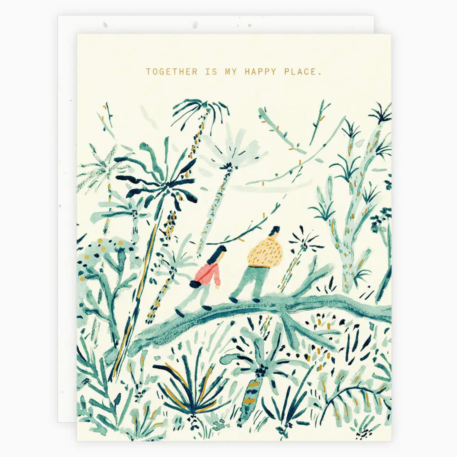 'Together Is My Happy Place' Card