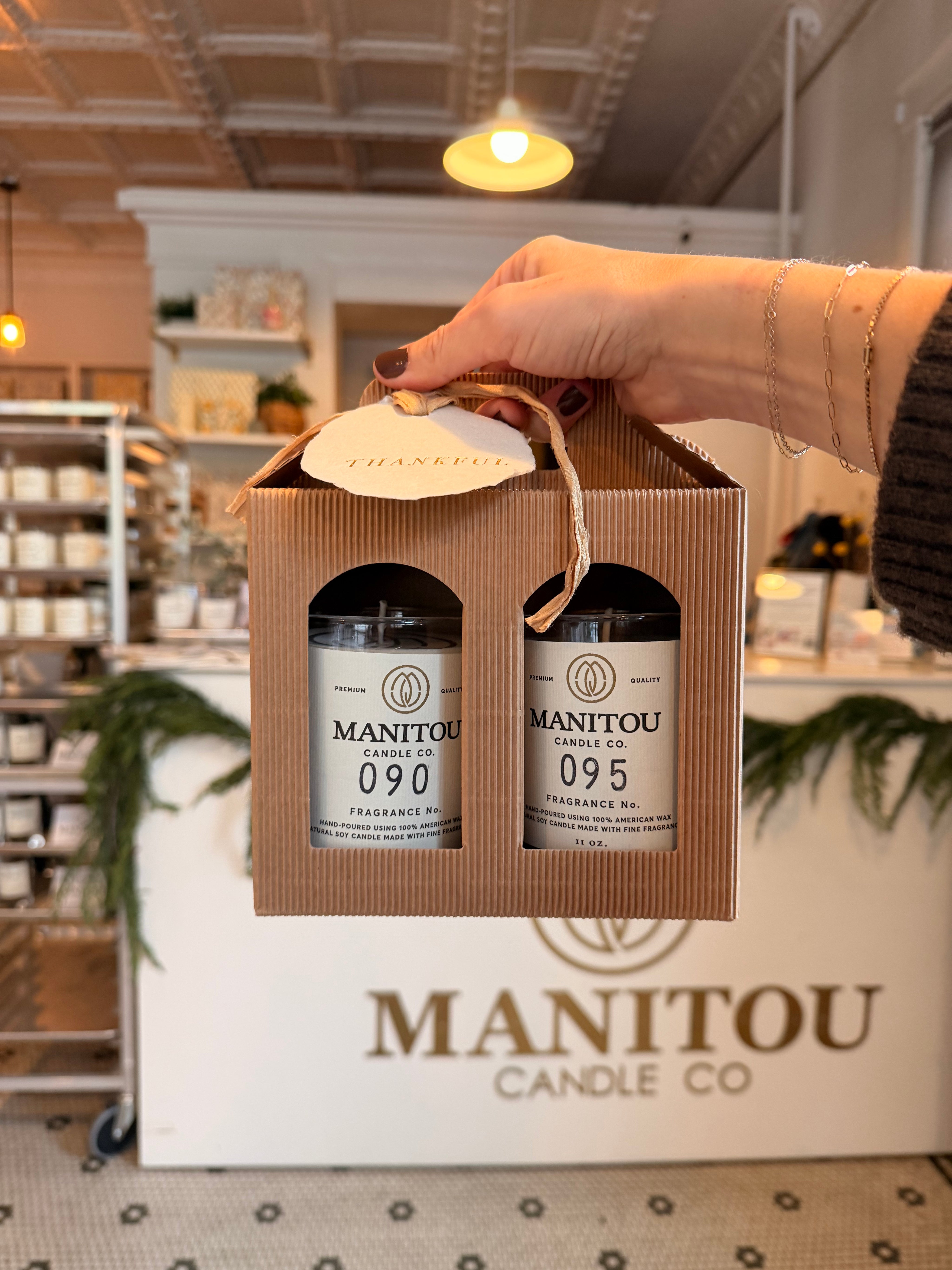 'Thankful' Thanksgiving Candle Bundle Gift Set