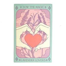 Lavender Lovers Tarot Garden + Gift Seed Packet