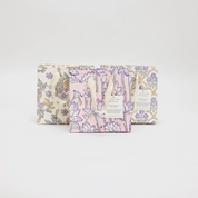 Hand Block Printed Gift Bag - Lavender Collection - Variety of Styles (Small)