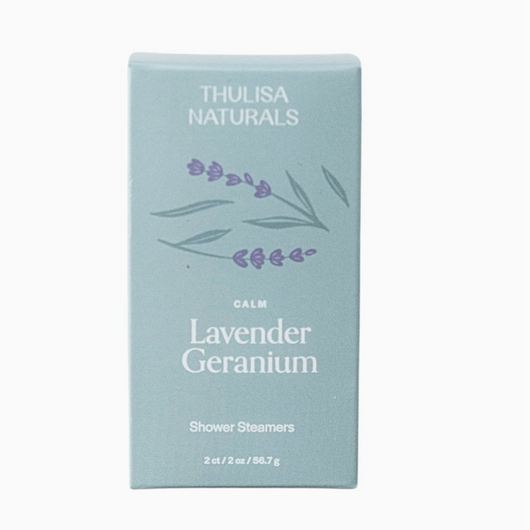 Shower Steamers - Calm/ Lavender Geranium (2-pack)