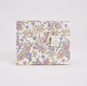 Hand Block Printed Gift Bag - Lavender Collection - Variety of Styles (Medium)