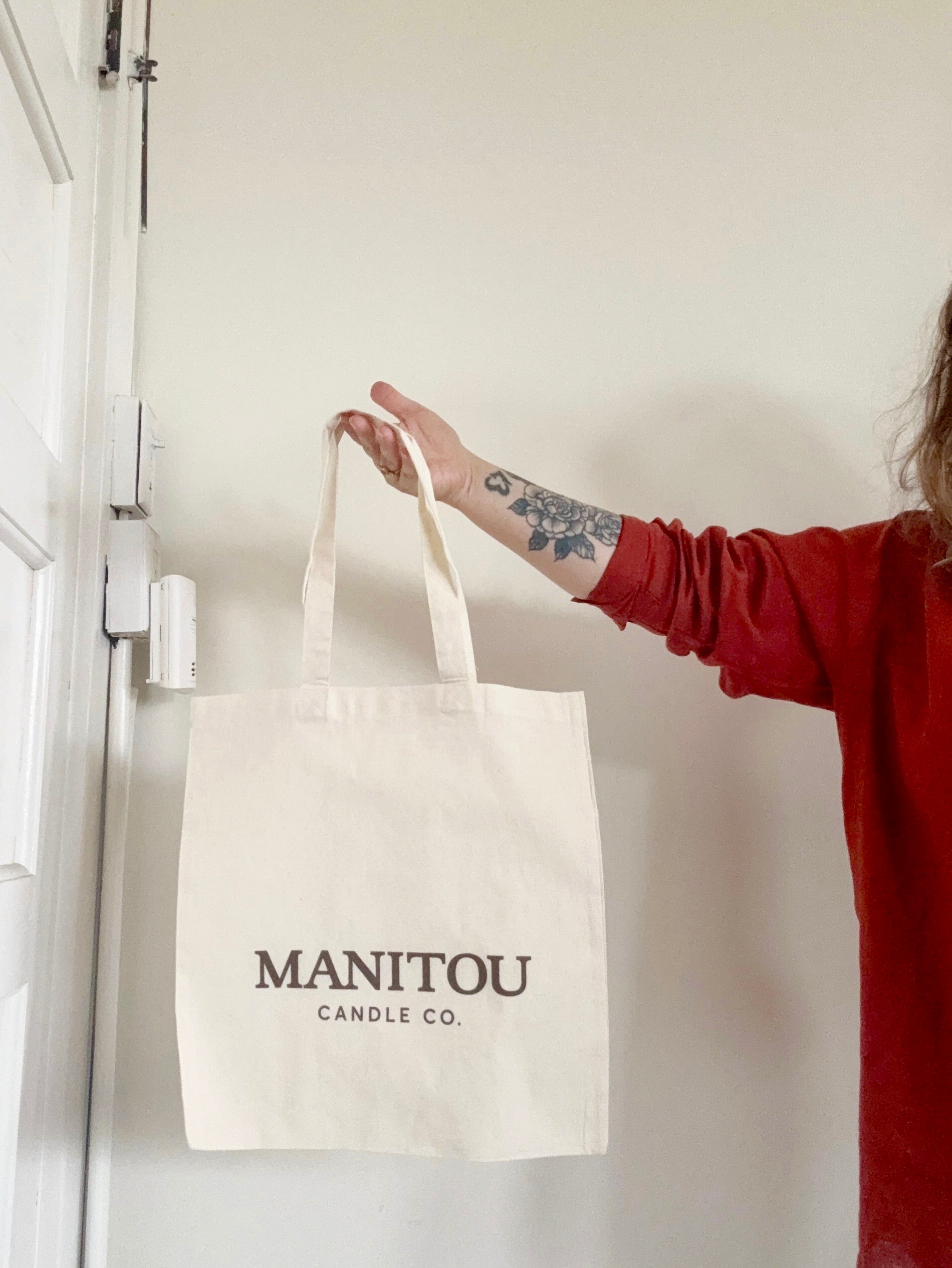 Manitou Candle Co. 100% Cotton Tote Bag