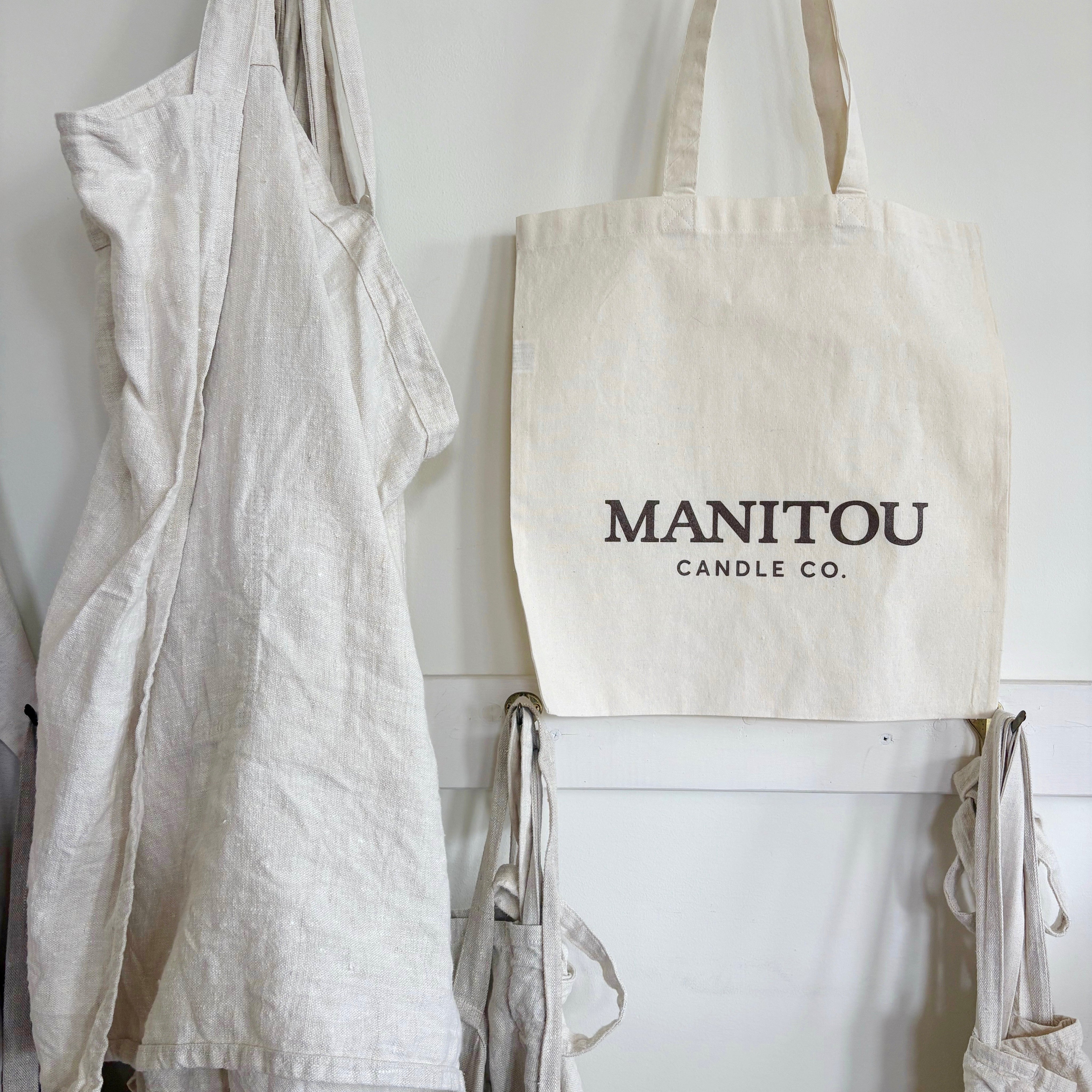 Manitou Candle Co. 100% Cotton Tote Bag