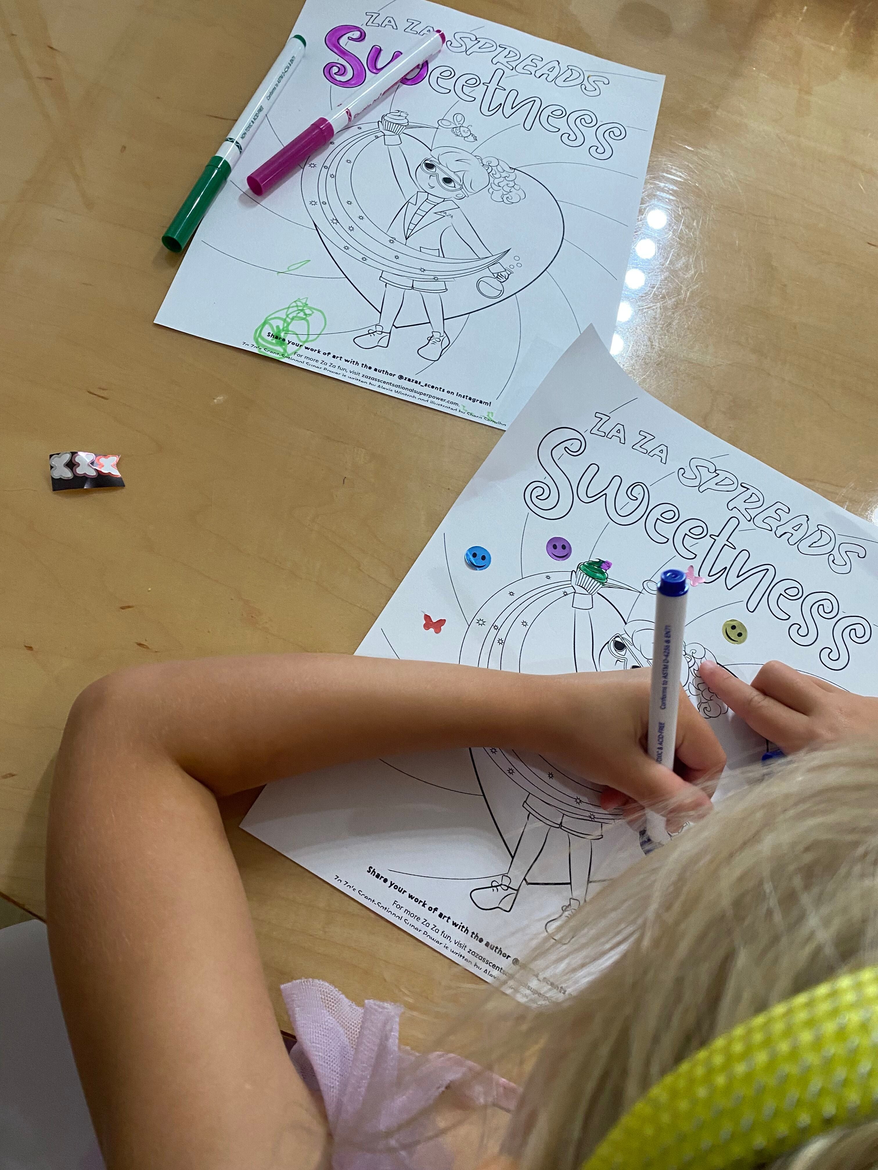 Sweet Scents & Stories: A Fragrant Workshop for Young Scent Enthusiasts with Za Za’s Scent-Sational Super Power (Saturday, February 7th 11AM-1PM)