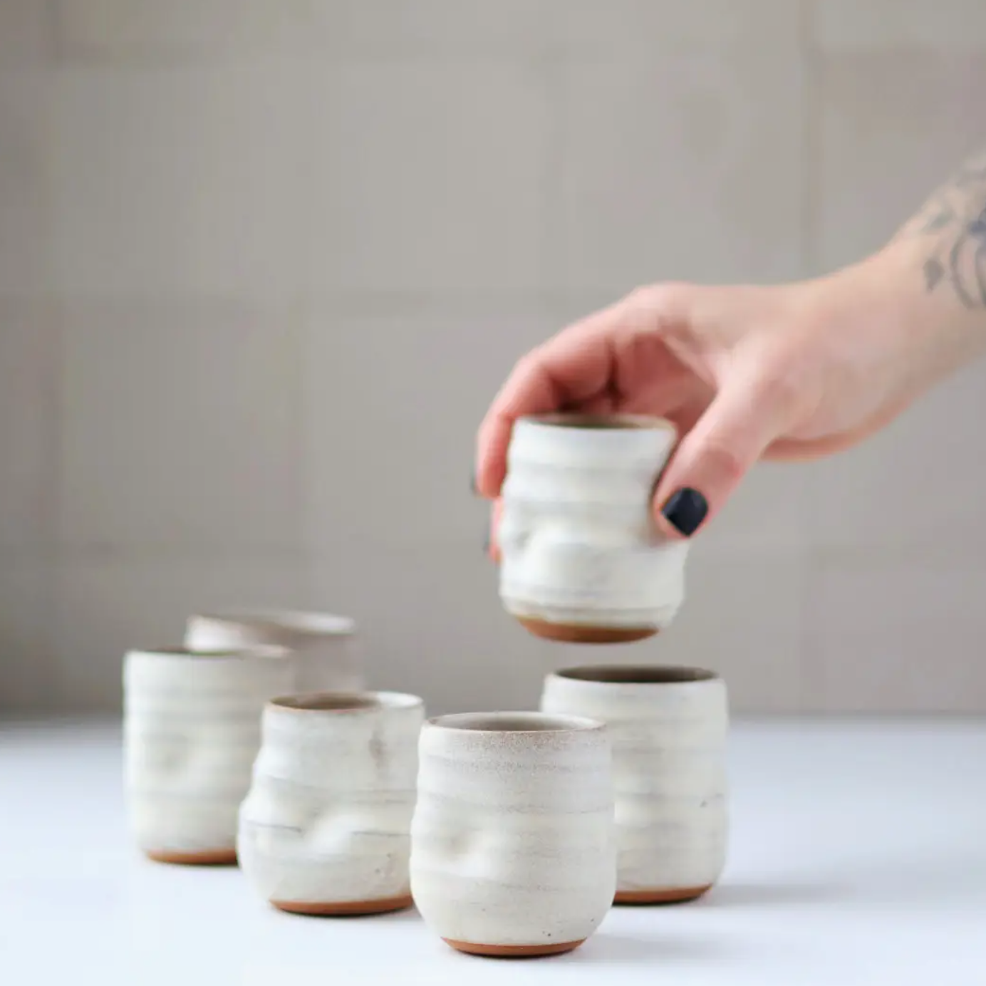 Handmade Artist-Choice 'Little Sipper' Ceramic Tumbler
