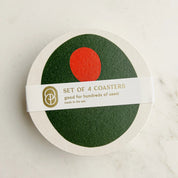 Pimento Olive Coasters (Set of Four)