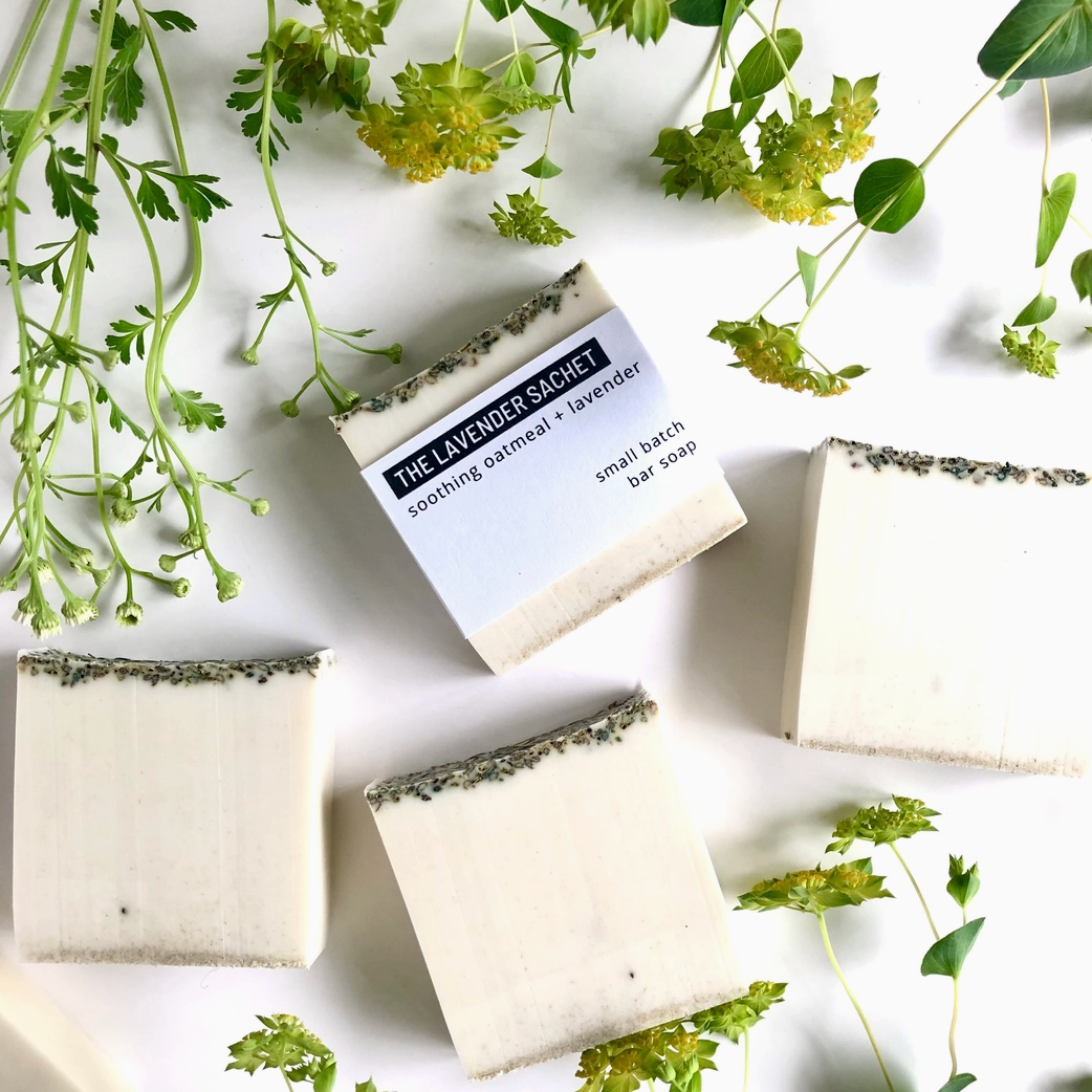 Soothing Oatmeal + Lavender Bar Soap