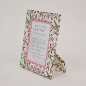 Block Printed Picture Frame (5x7) - Songbird Blush