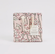 Hand Block Printed Gift Bag - Pink Earth Collection - Variety of Styles (Small)