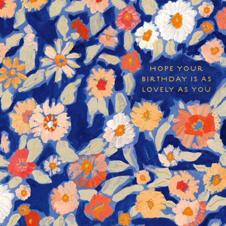 'Hope Your Birthday Is As Lovely As You' Seed Card