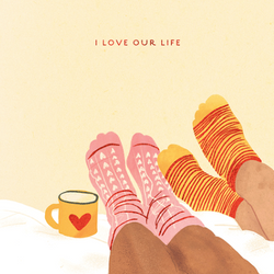 'I Love Our Life' Seed Card