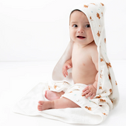 Tiger Hooded Towel & Washcloth Set