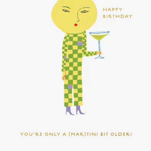 'You're Only A (MAR) Tini Bit Older' Seed Card