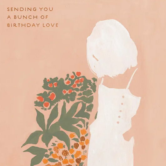 'Sending You A Bunch Of Birthday Love' Seed Card