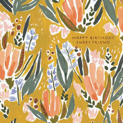 'Happy Birthday Sweet Friend' Seed Card