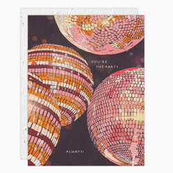 'You're The Party...Always!' Seed Card