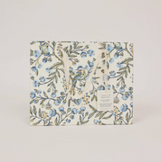 Hand Block Printed Gift Bag - Blue Stone Collection - (Medium)