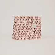 Hand Block Printed Gift Bag - Scarlet Collection - (Large)